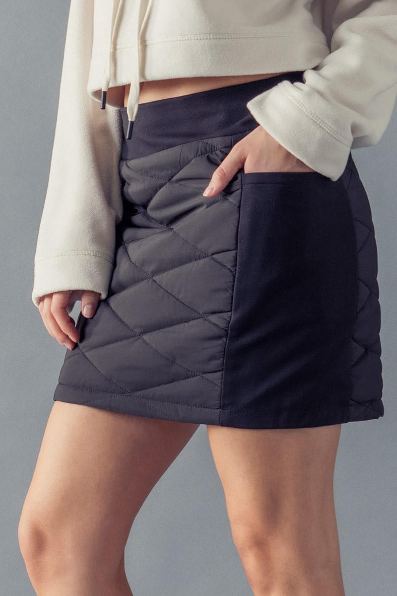 Quilted Athletic Skirt